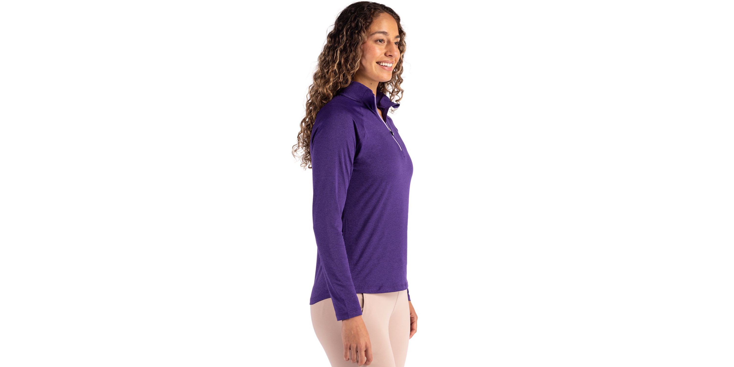 Cutter & Buck Coastline Epic Comfort Recycled Women’s Quarter Zip