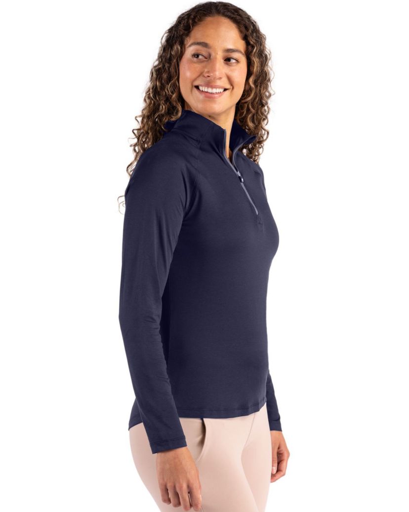 Cutter & Buck Coastline Epic Comfort Recycled Women’s Quarter Zip