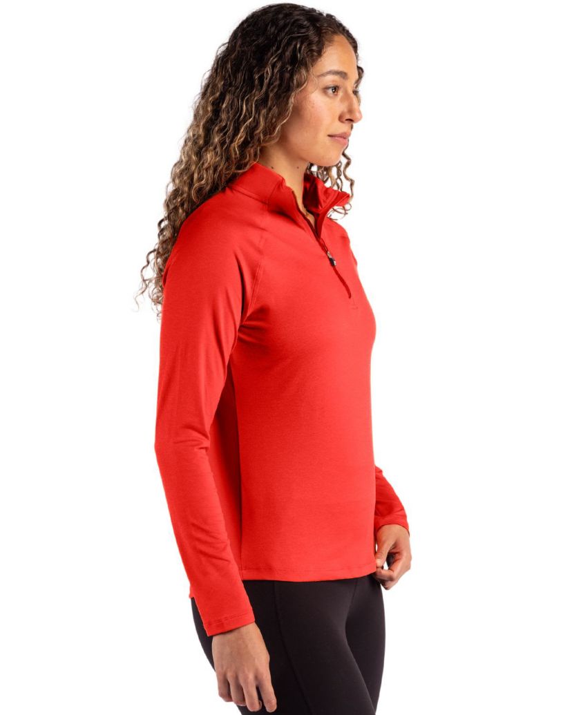 Cutter & Buck Coastline Epic Comfort Recycled Women’s Quarter Zip