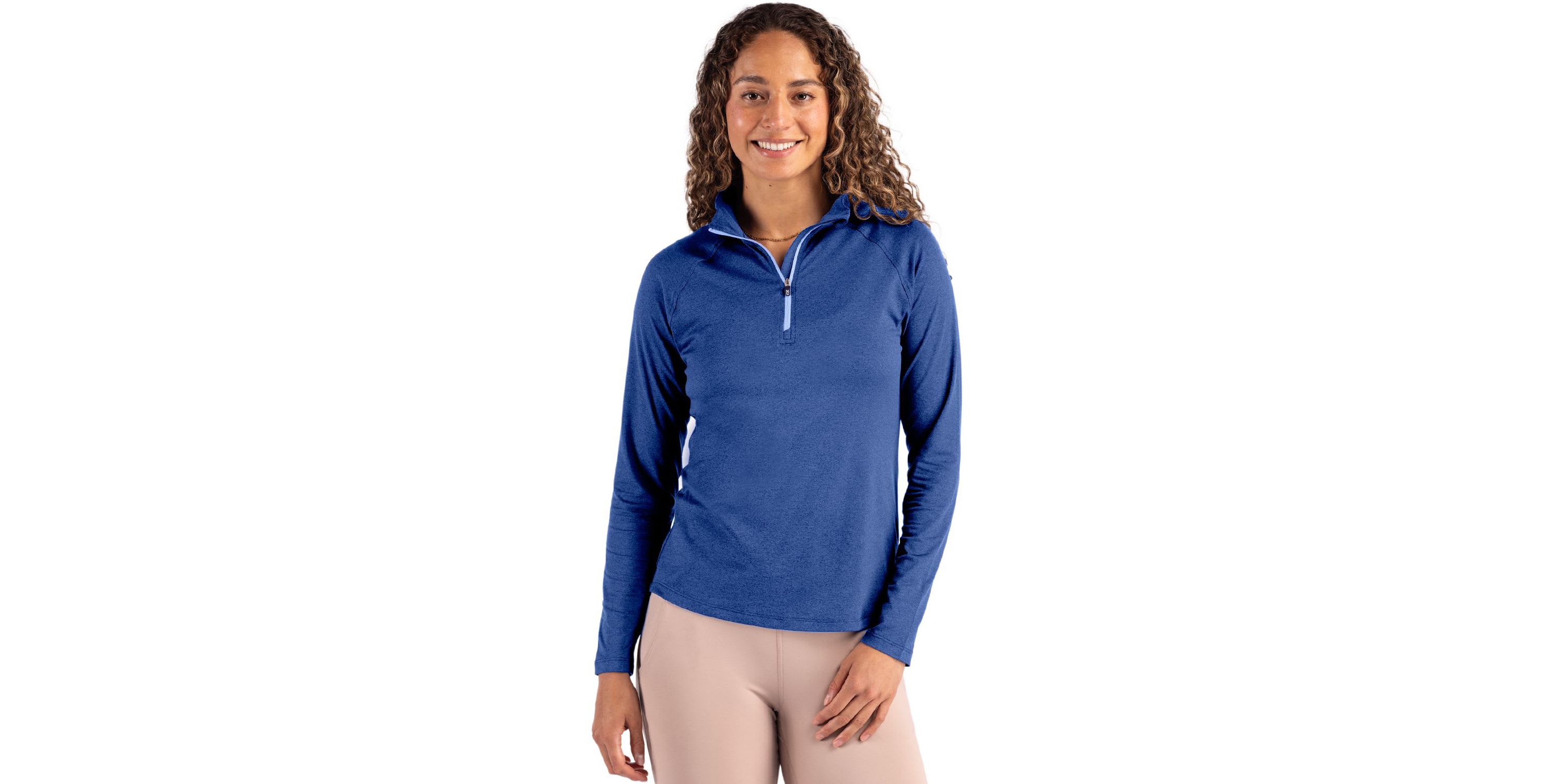 Cutter & Buck Coastline Epic Comfort Recycled Women’s Quarter Zip