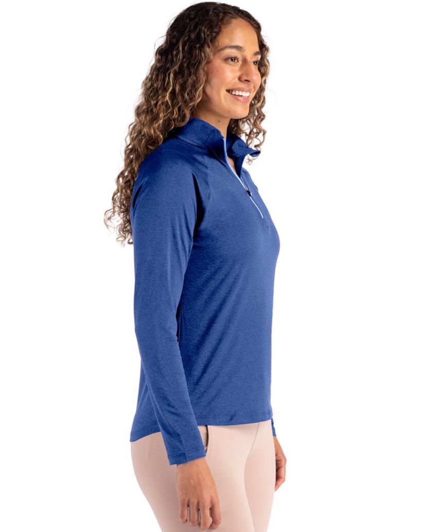 Cutter & Buck Coastline Epic Comfort Recycled Women’s Quarter Zip