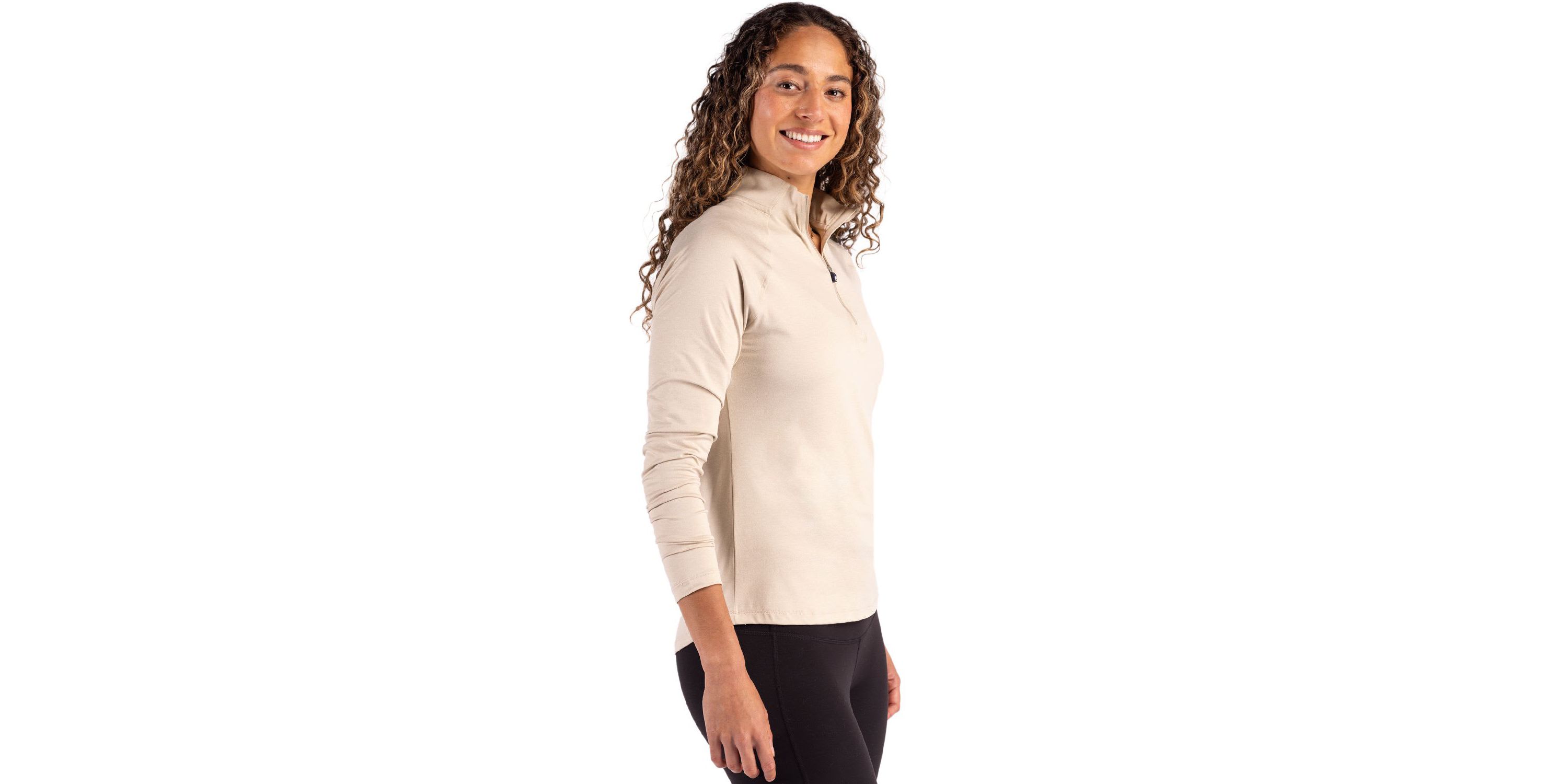 Cutter & Buck Coastline Epic Comfort Recycled Women’s Quarter Zip