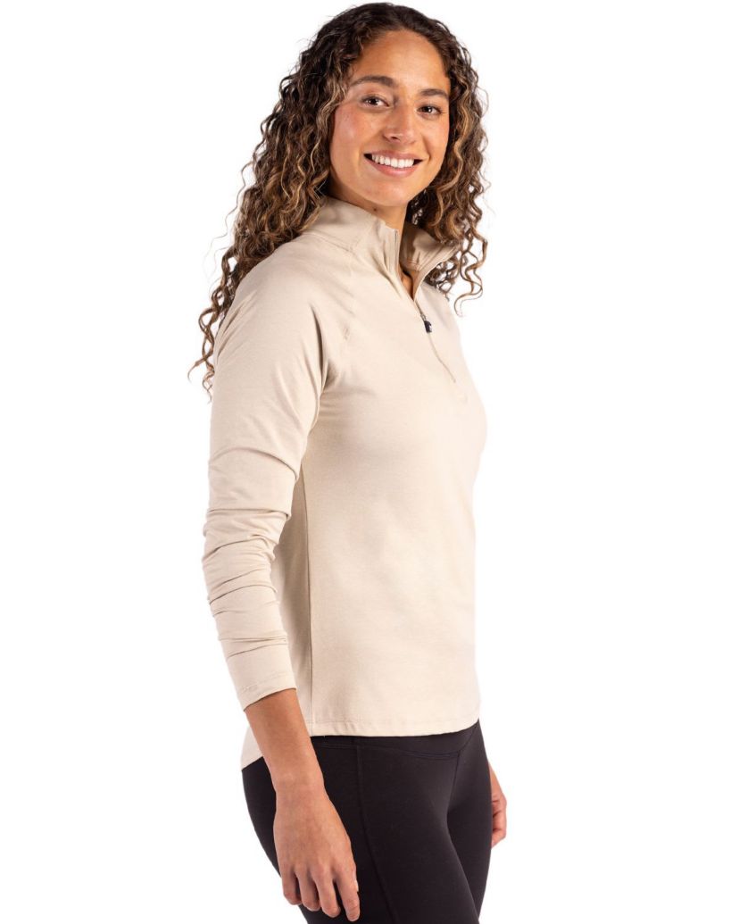 Cutter & Buck Coastline Epic Comfort Recycled Women’s Quarter Zip