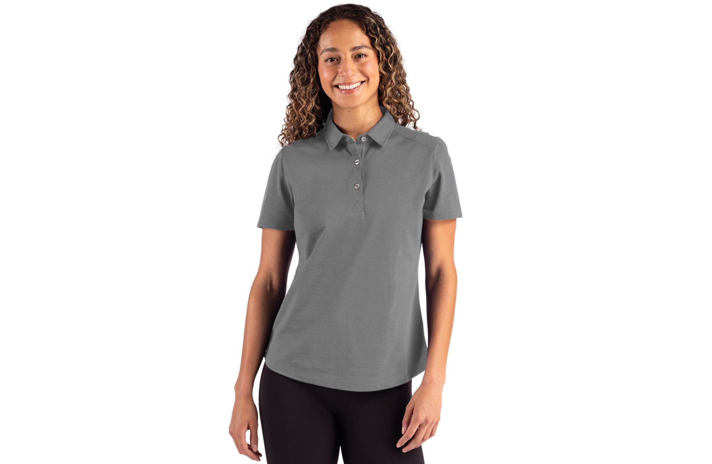 Cutter & Buck Advantage Refresh Epic Confidence Recycled Womens Tri-Blend Pique Polo