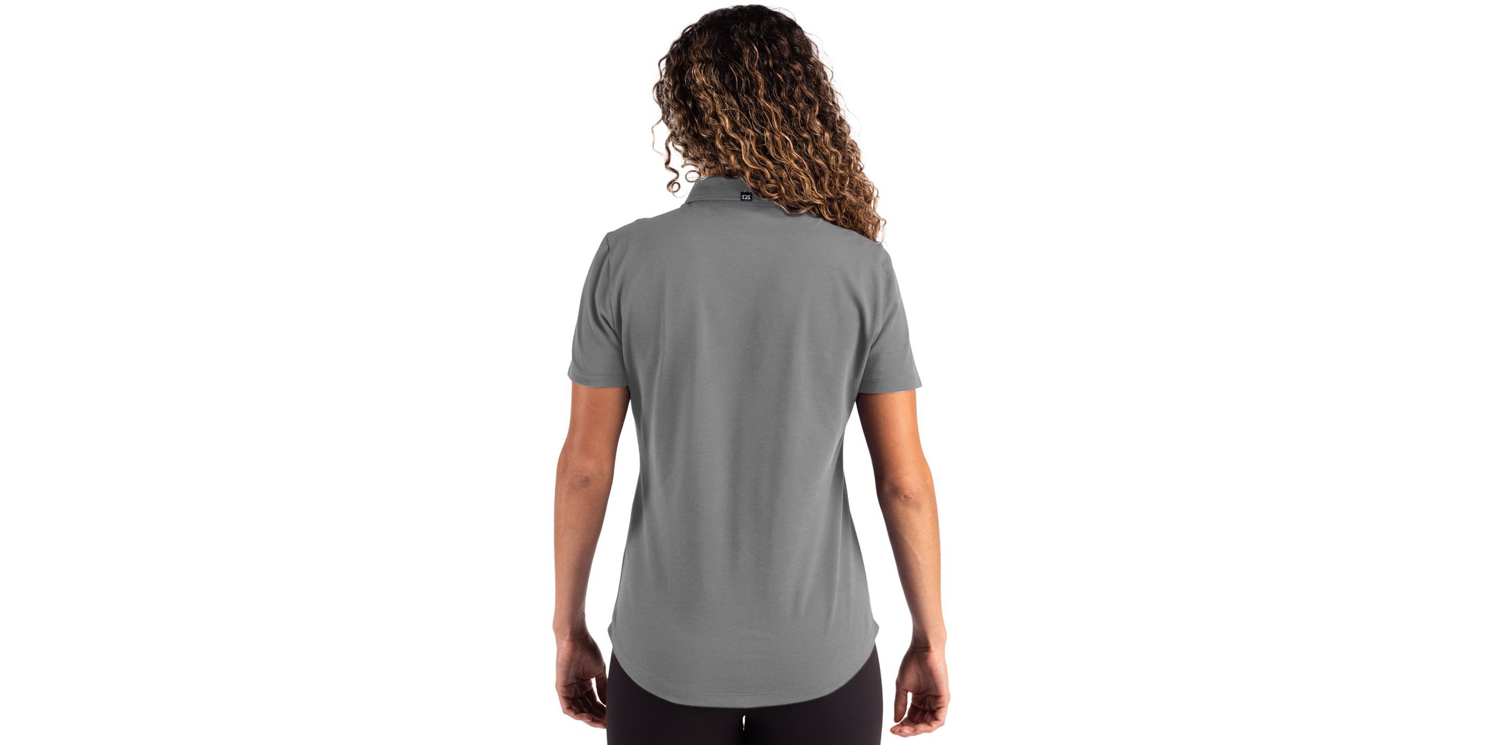 Cutter & Buck Advantage Refresh Epic Confidence Recycled Womens Tri-Blend Pique Polo
