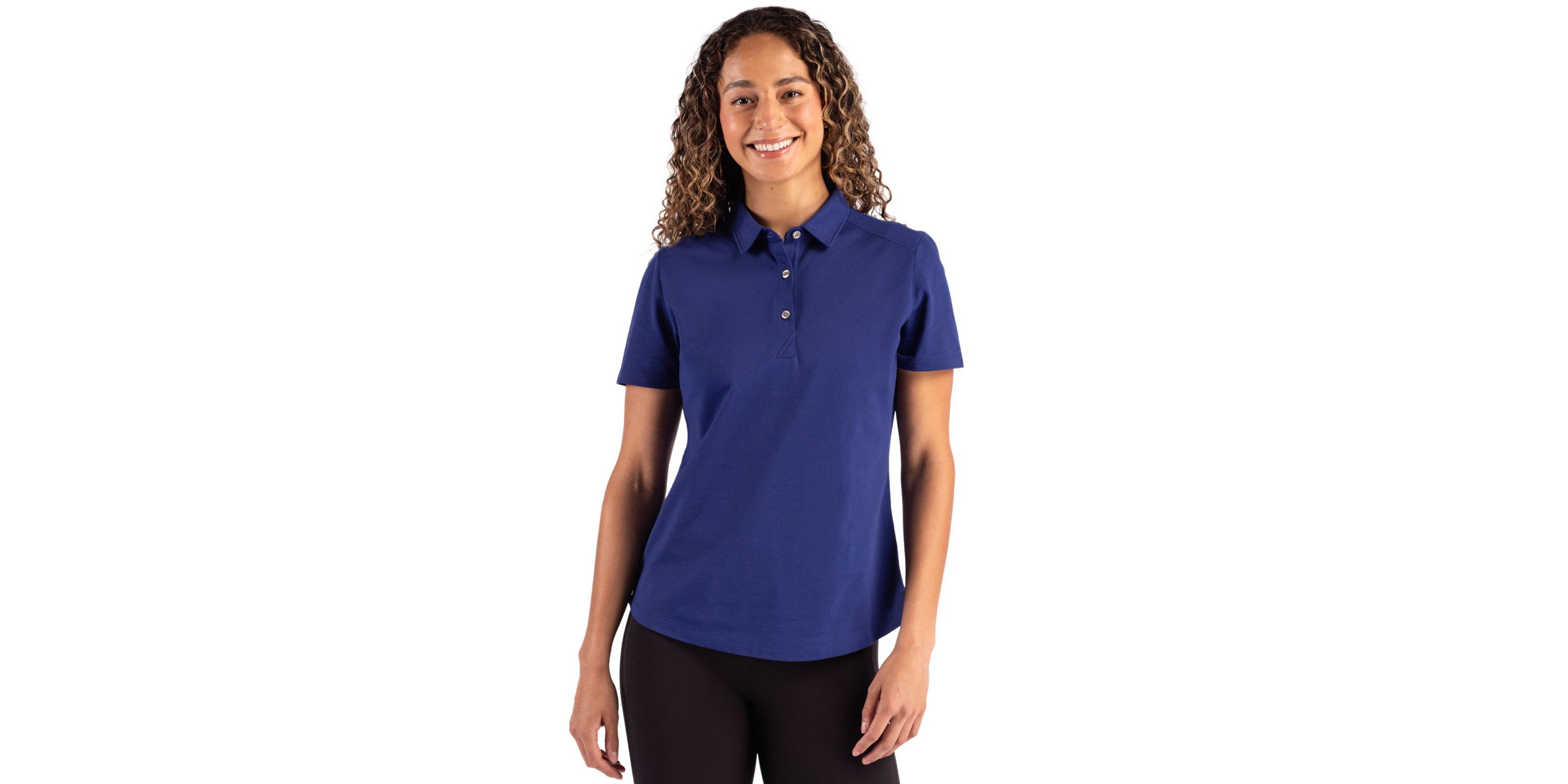 Cutter & Buck Advantage Refresh Epic Confidence Recycled Womens Tri-Blend Pique Polo