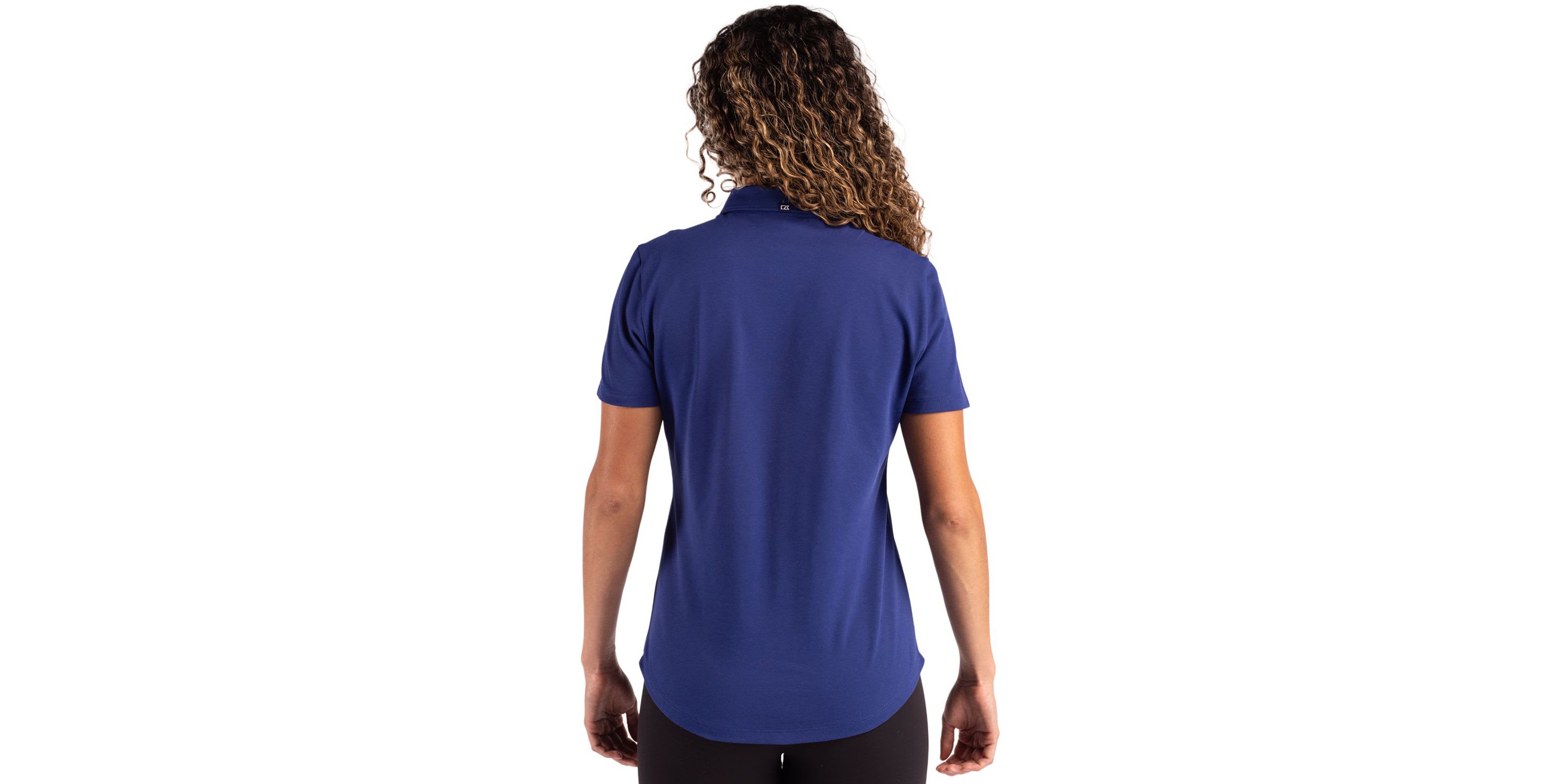 Cutter & Buck Advantage Refresh Epic Confidence Recycled Womens Tri-Blend Pique Polo
