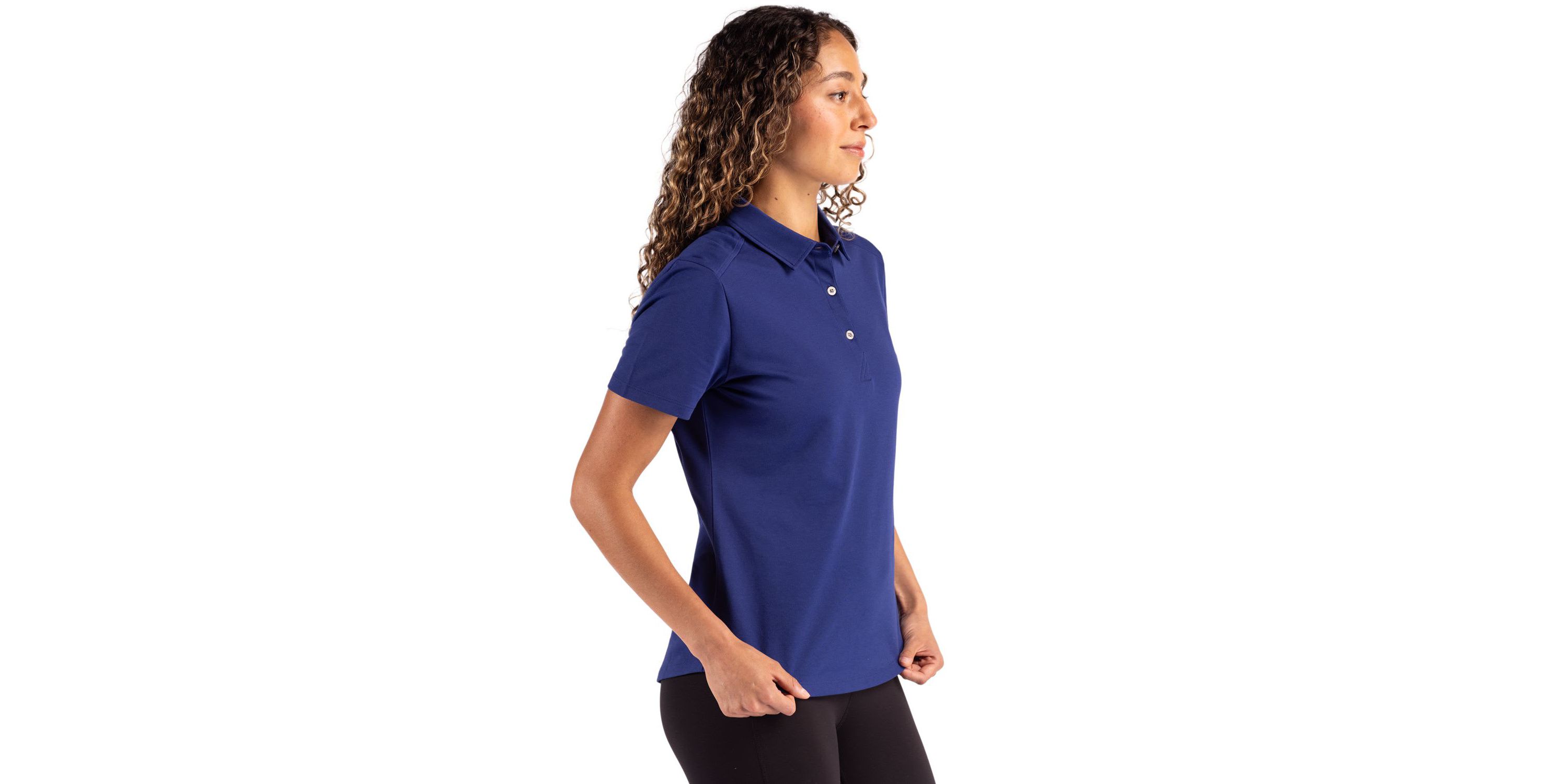 Cutter & Buck Advantage Refresh Epic Confidence Recycled Womens Tri-Blend Pique Polo