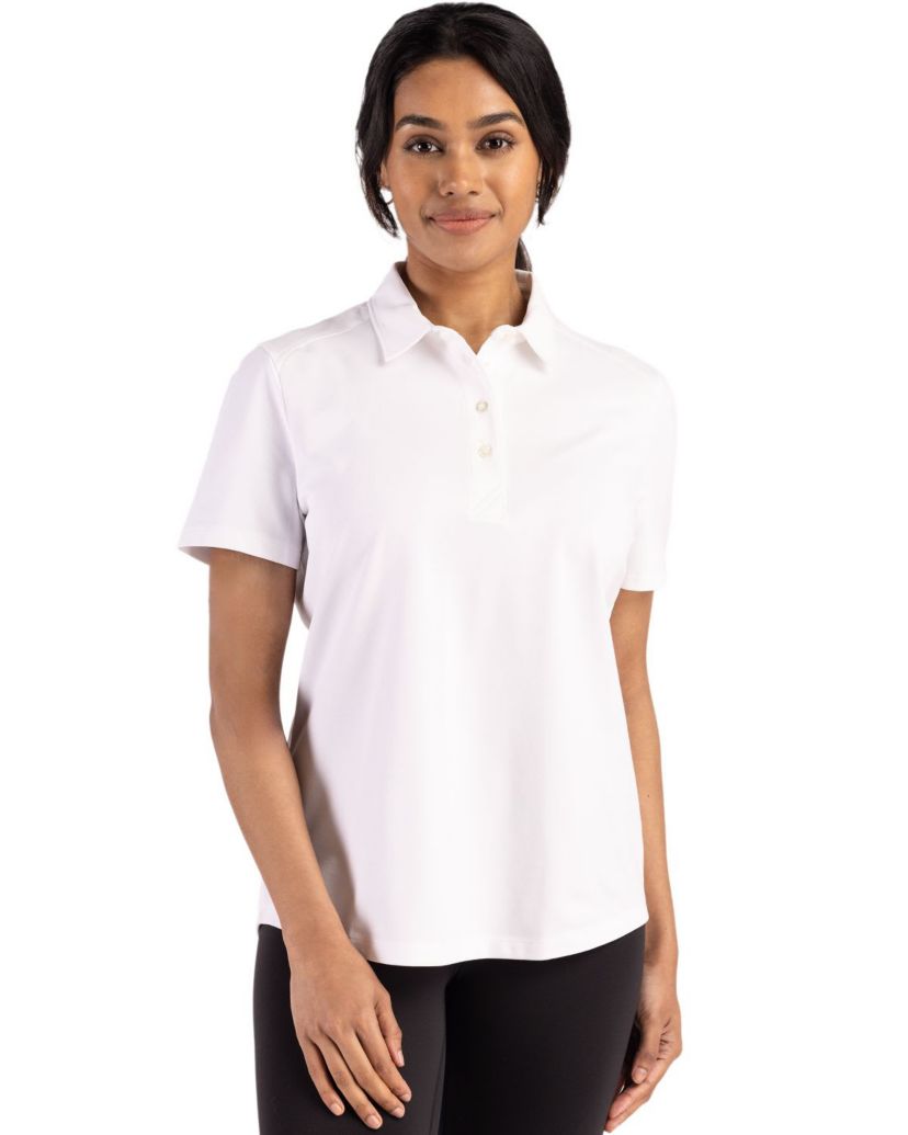 Cutter & Buck Advantage Refresh Epic Confidence Recycled Womens Tri-Blend Pique Polo