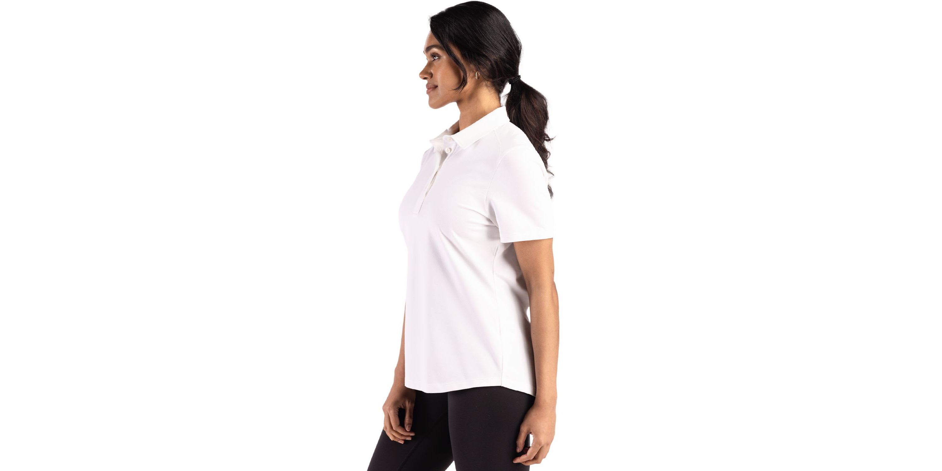 Cutter & Buck Advantage Refresh Epic Confidence Recycled Womens Tri-Blend Pique Polo