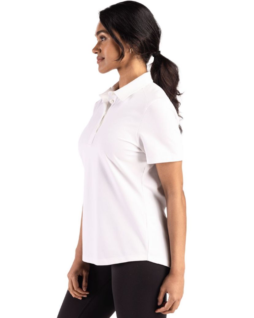 Cutter & Buck Advantage Refresh Epic Confidence Recycled Womens Tri-Blend Pique Polo