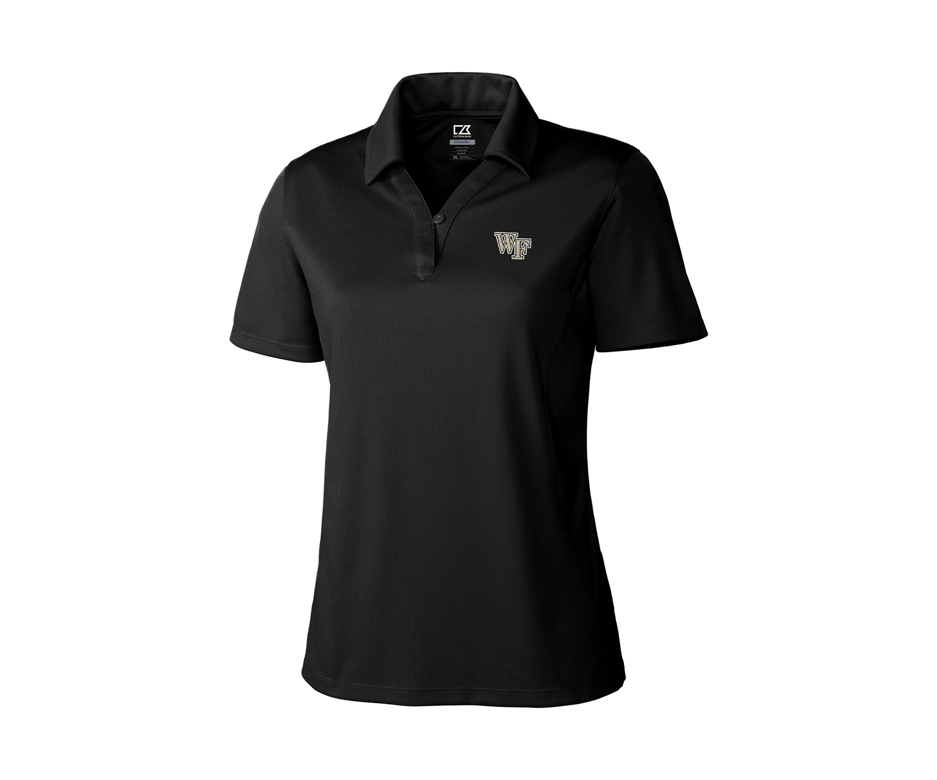 Womens NCAA Wake Forest Demon Deacons CB DryTec Genre Polo Shirt