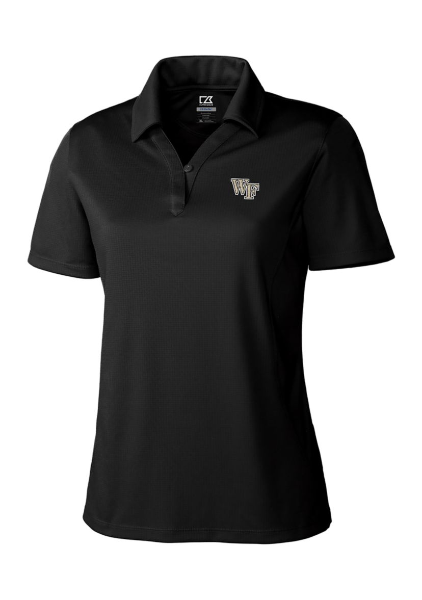 Womens NCAA Wake Forest Demon Deacons CB DryTec Genre Polo Shirt