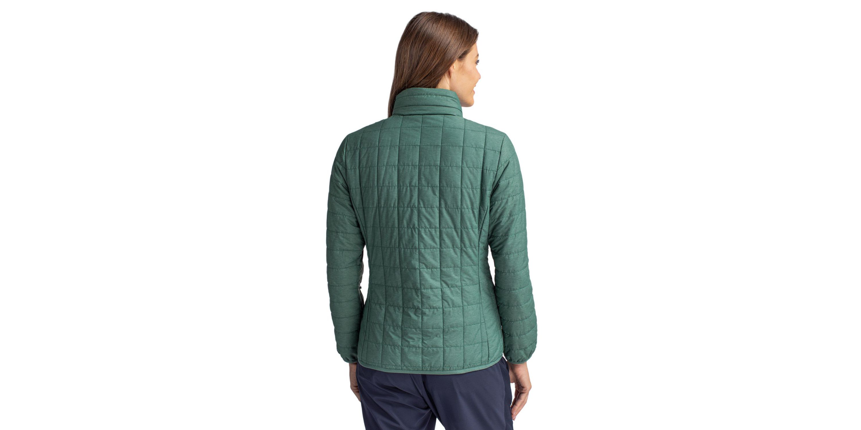 Cutter & Buck Rainier PrimaLoft®  Womens Eco Insulated Full Zip Puffer Jacket