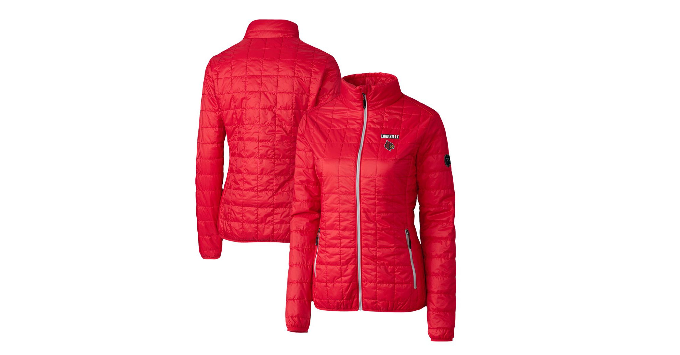 NCAA Louisville Cardinals Rainier Eco Insulated Puffer Full-Zip Jacket
