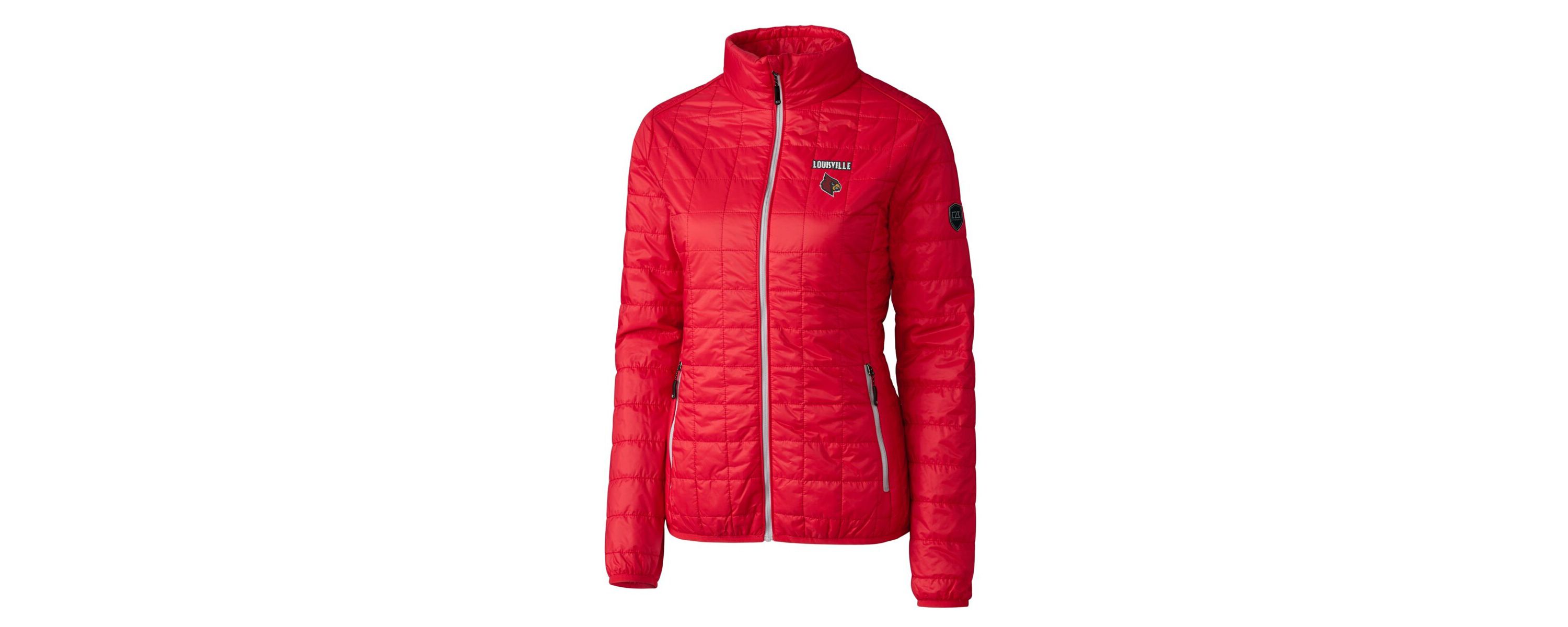 NCAA Louisville Cardinals Rainier Eco Insulated Puffer Full-Zip Jacket