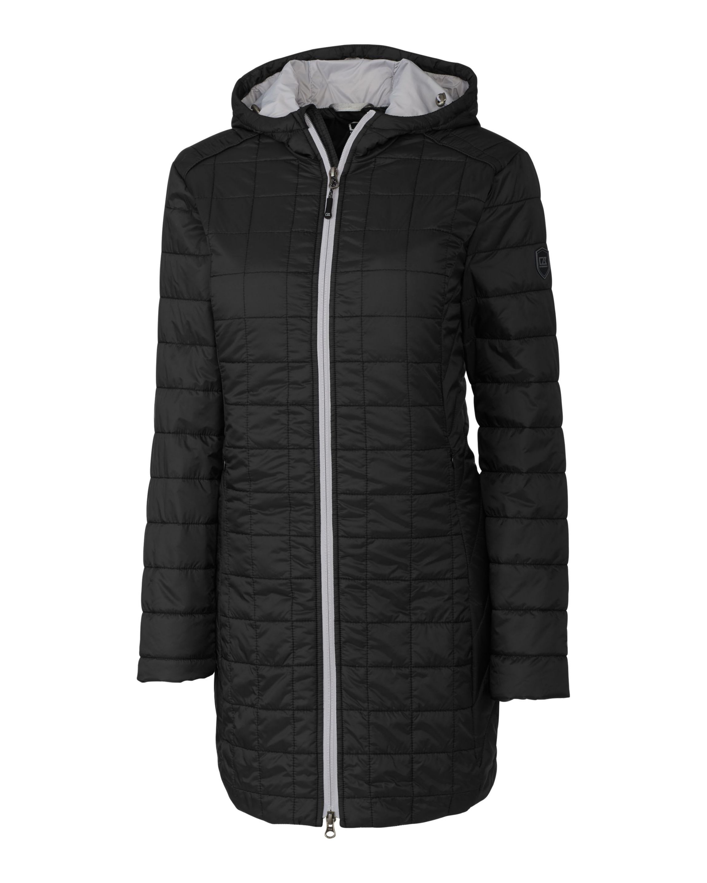 Cutter & Buck Rainier PrimaLoft®  Womens Eco Insulated Hooded Long Coat