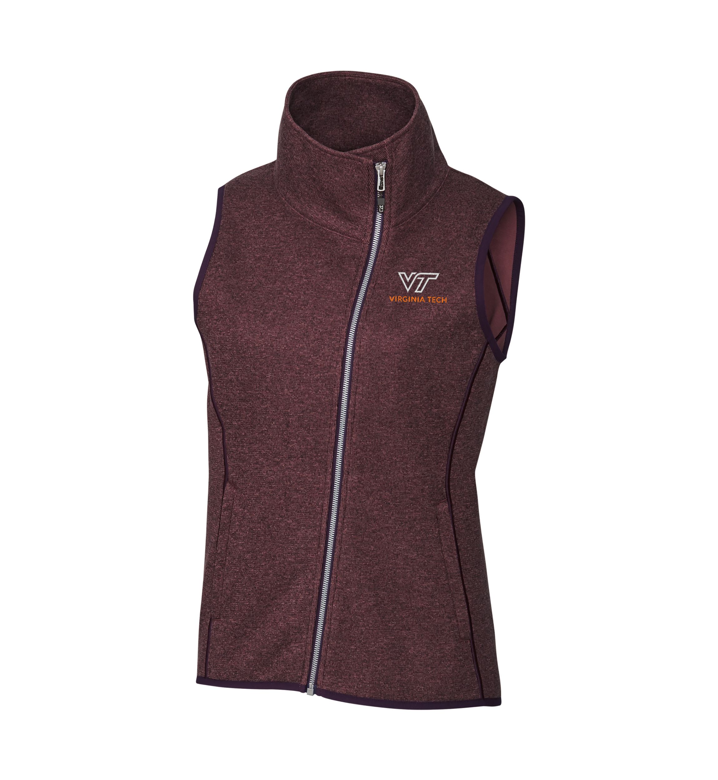 NCAA Virginia Tech Hokies Mainsail Full-Zip Vest