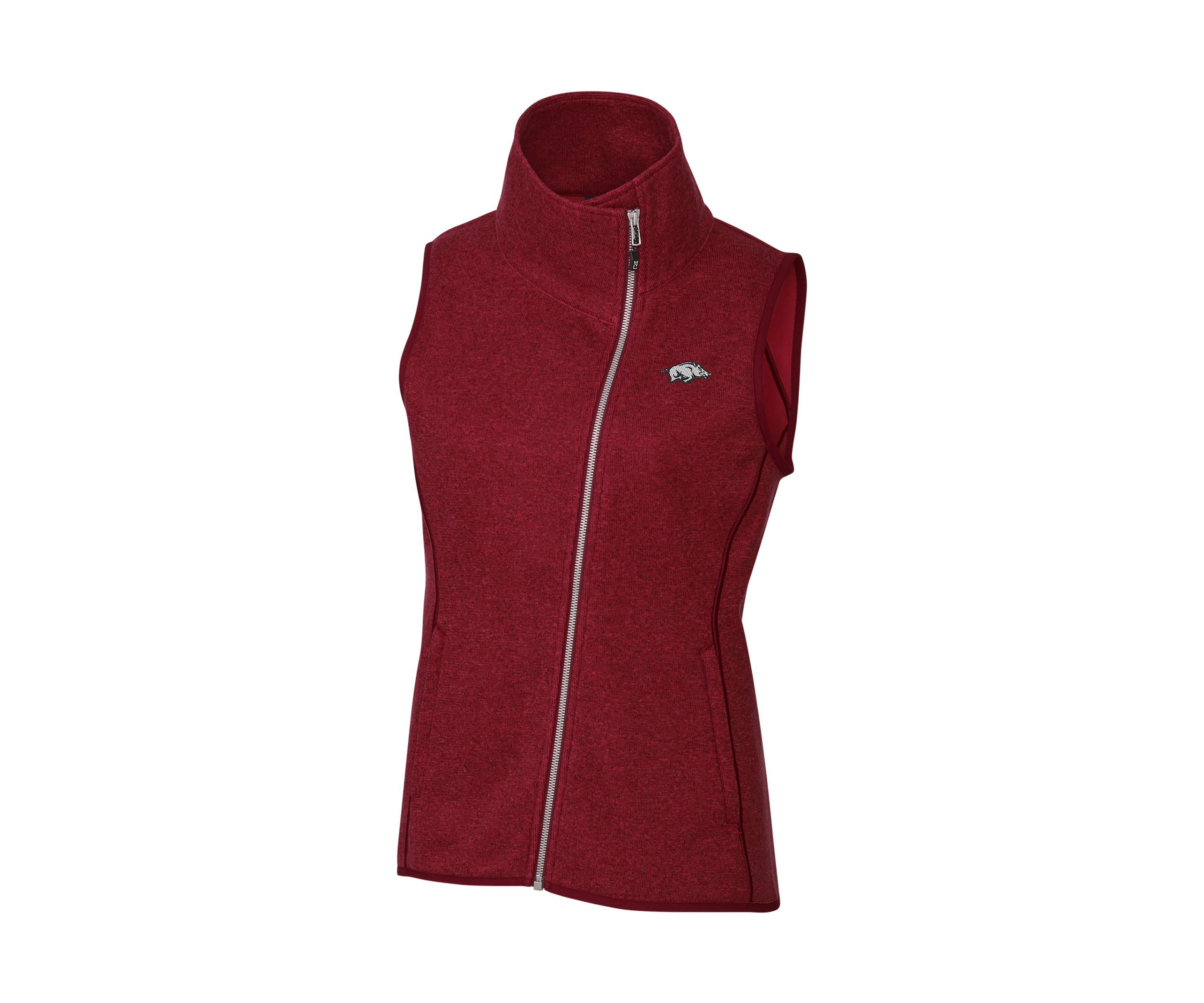 NCAA Arkansas Razorbacks Mainsail Full-Zip Vest