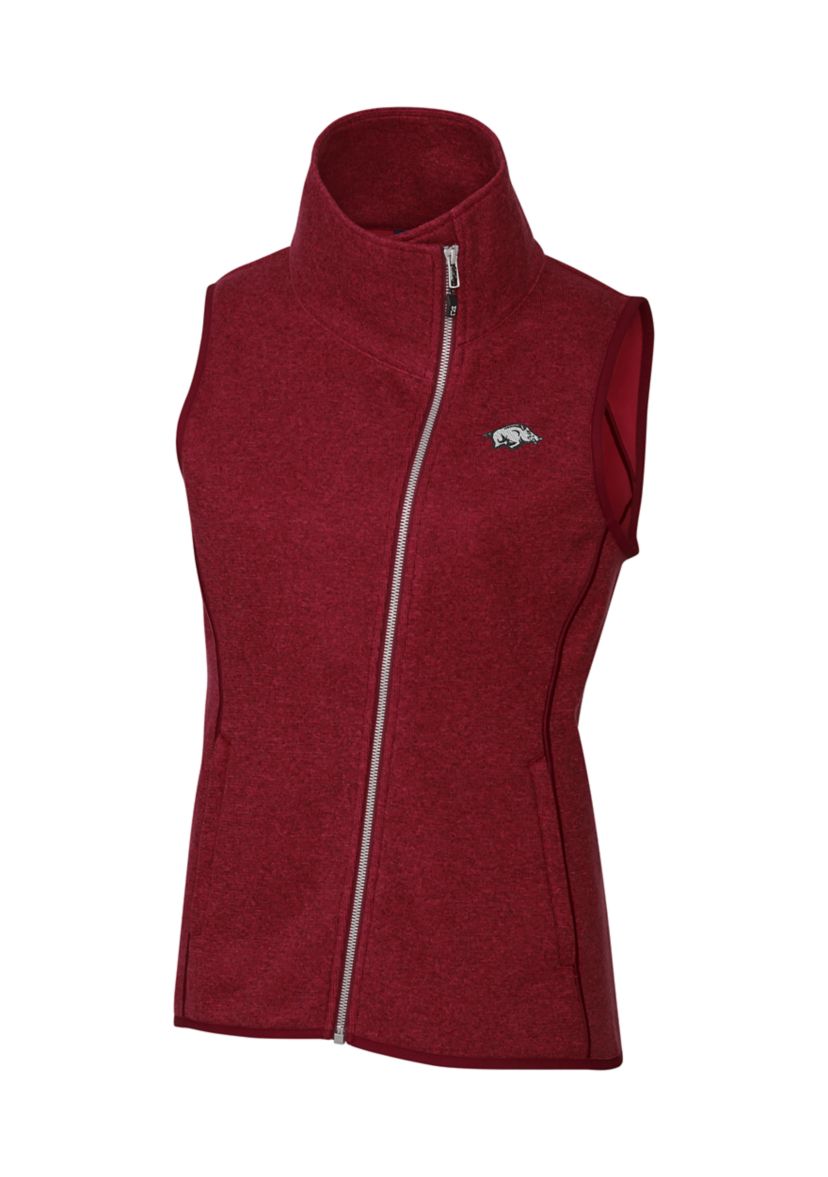 NCAA Arkansas Razorbacks Mainsail Full-Zip Vest