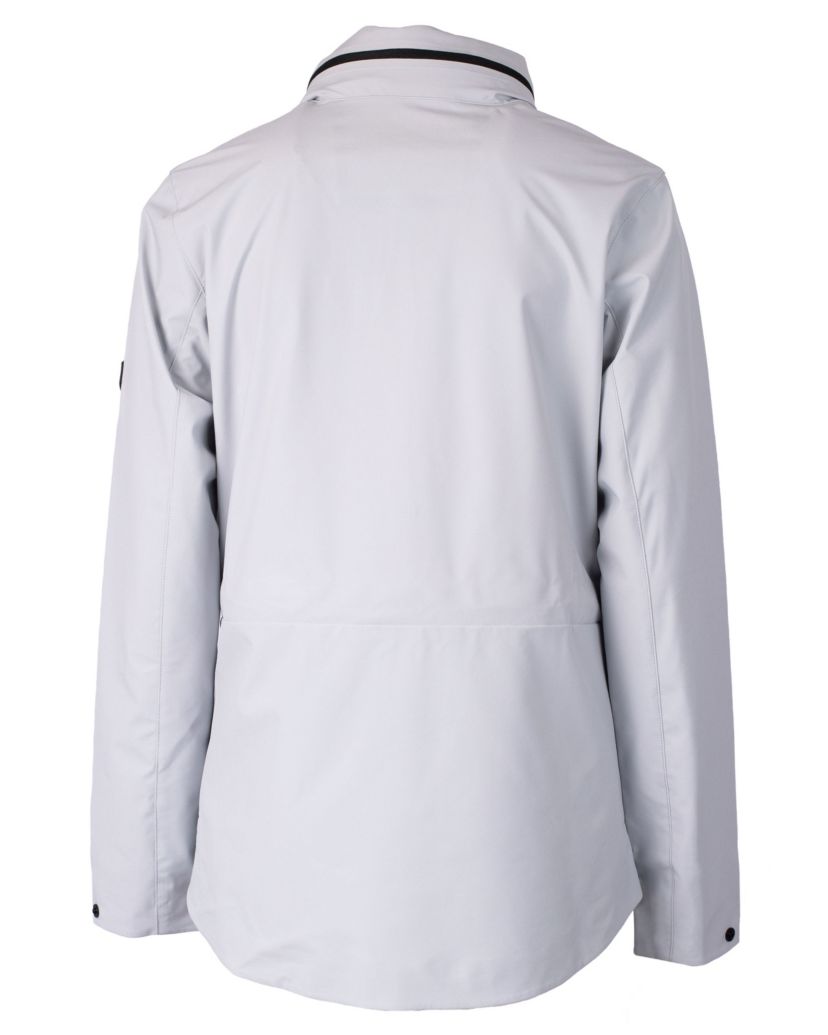 Cutter & Buck Vapor Water Repellent Stretch Womens Full Zip Rain Jacket
