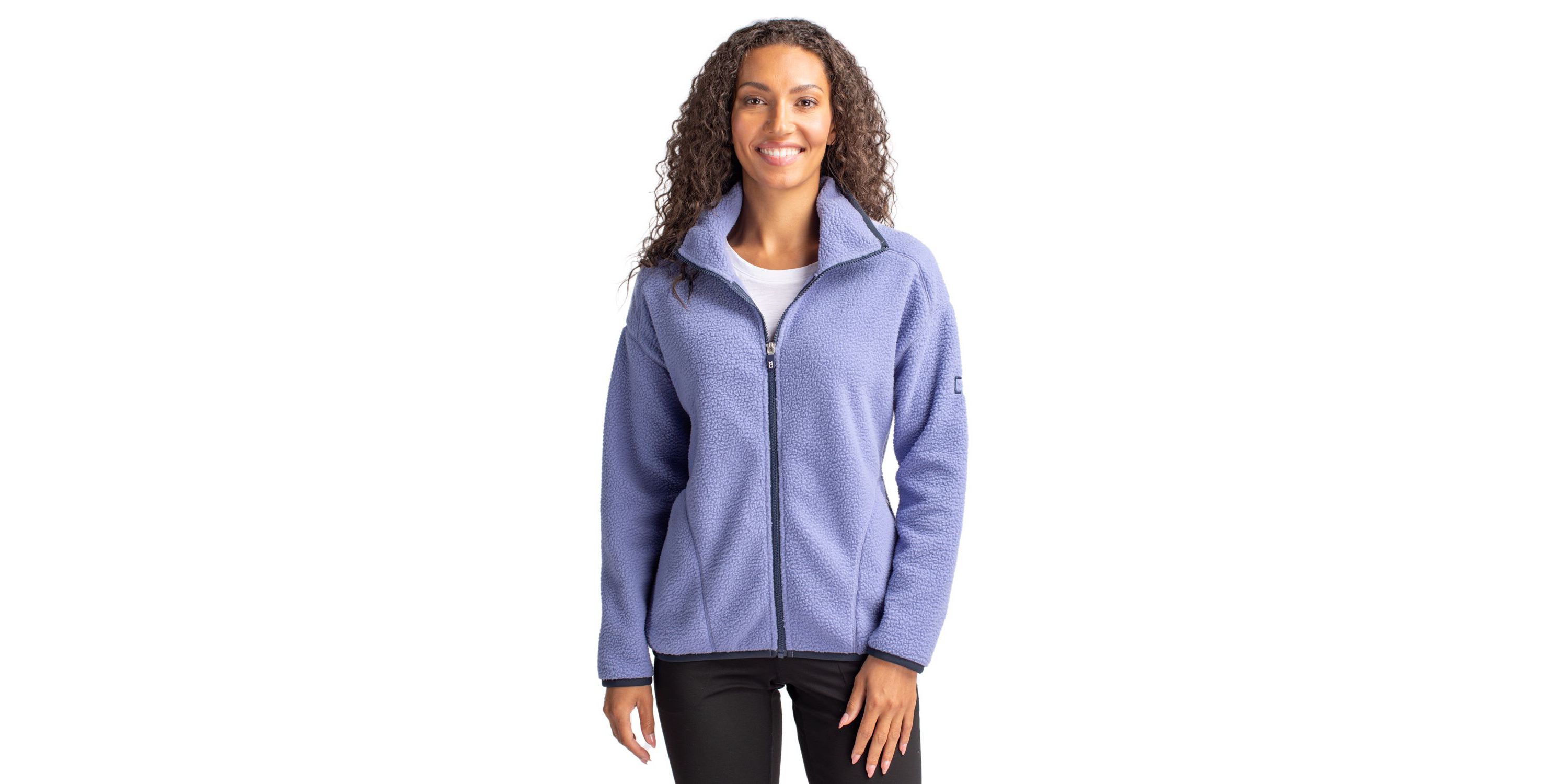 Cutter & Buck Cascade Eco Sherpa Womens Fleece Jacket