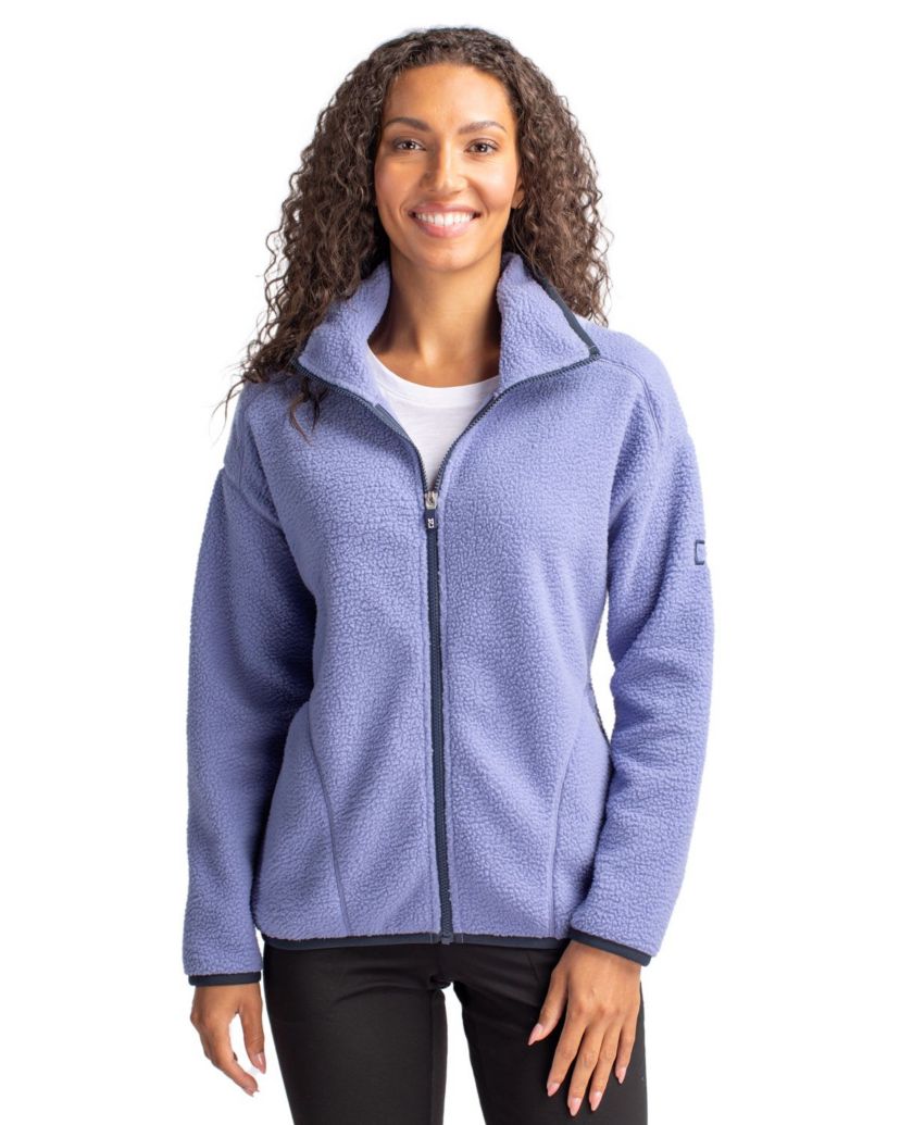 Cutter & Buck Cascade Eco Sherpa Womens Fleece Jacket