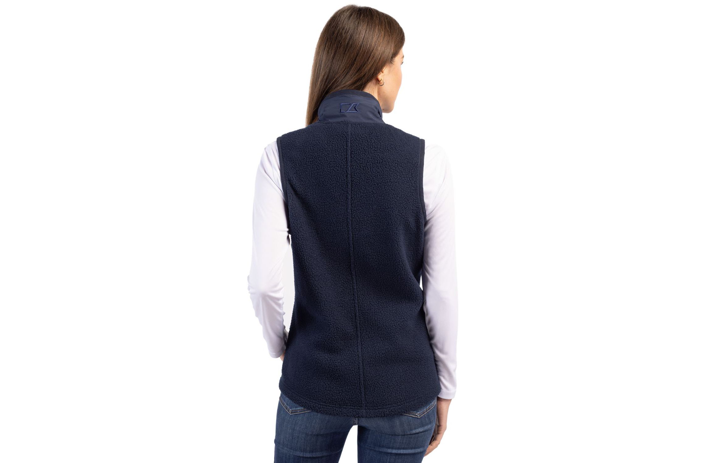 Cutter & Buck Cascade Eco Sherpa Fleece Womens Vest