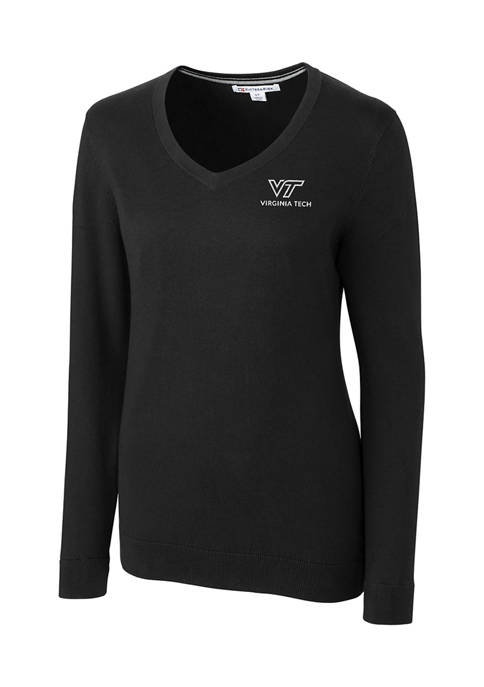 NCAA Virginia Tech Hokies Womens Lakemont V-Neck Shirt