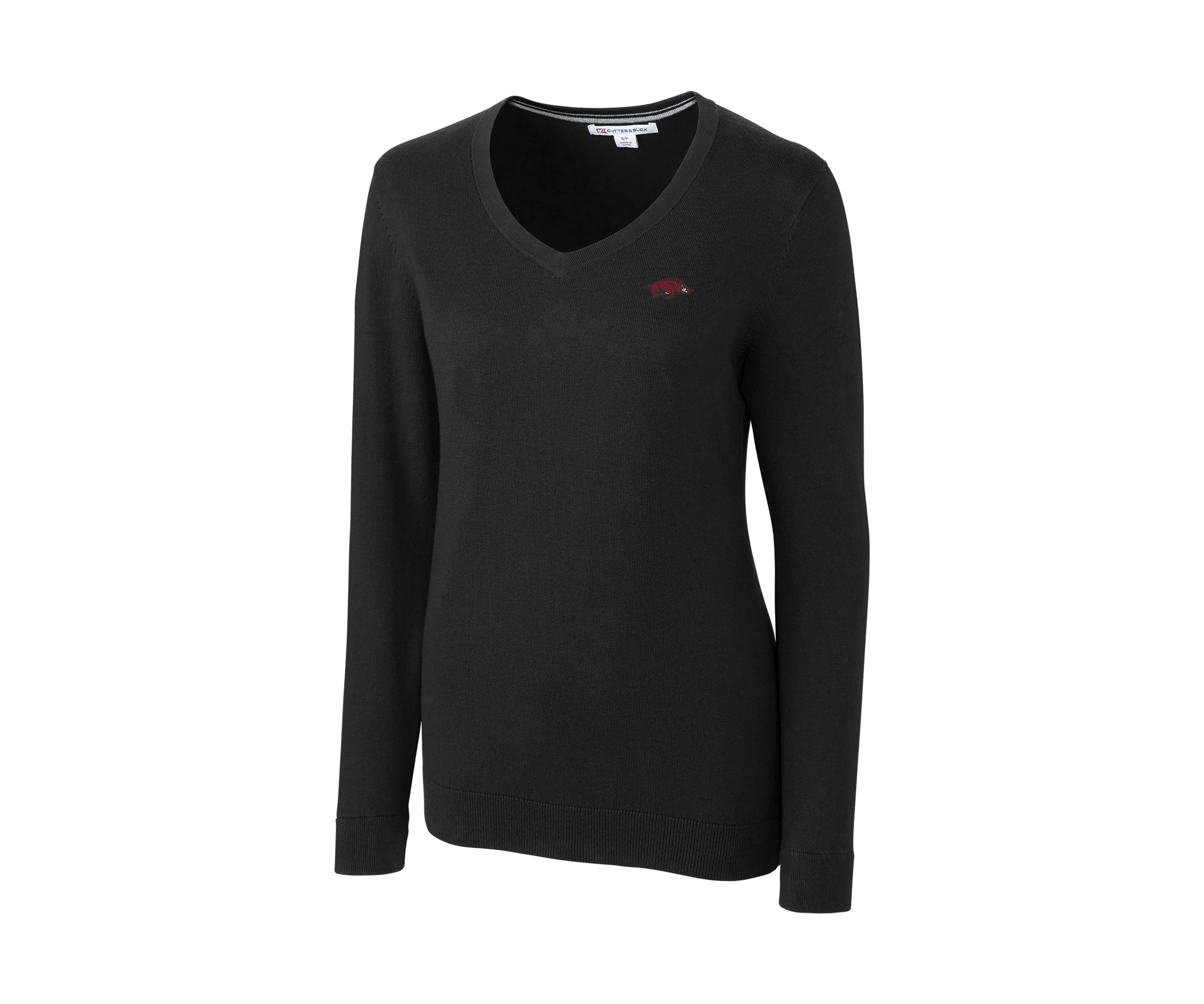  NCAA Arkansas Razorbacks Lakemont V-Neck Sweater 