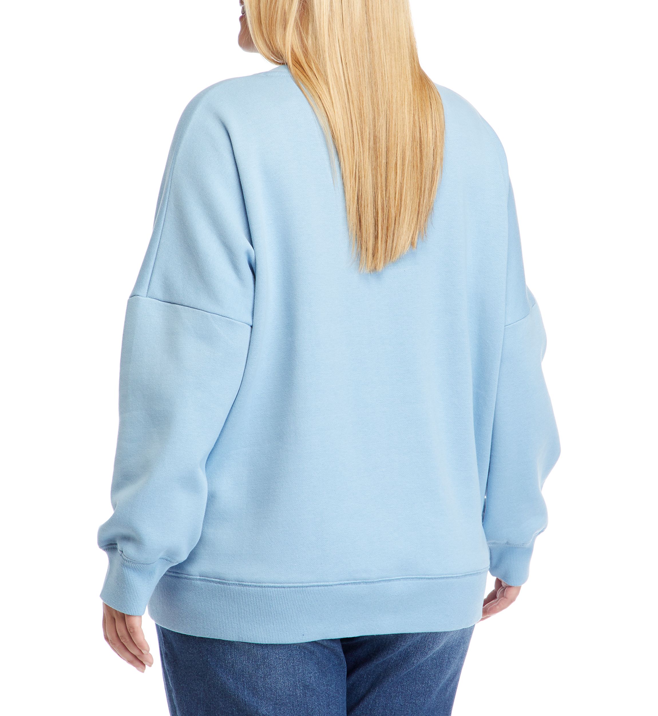 Soft Shop Plus Size Virtual Happy Hour Sweatshirt