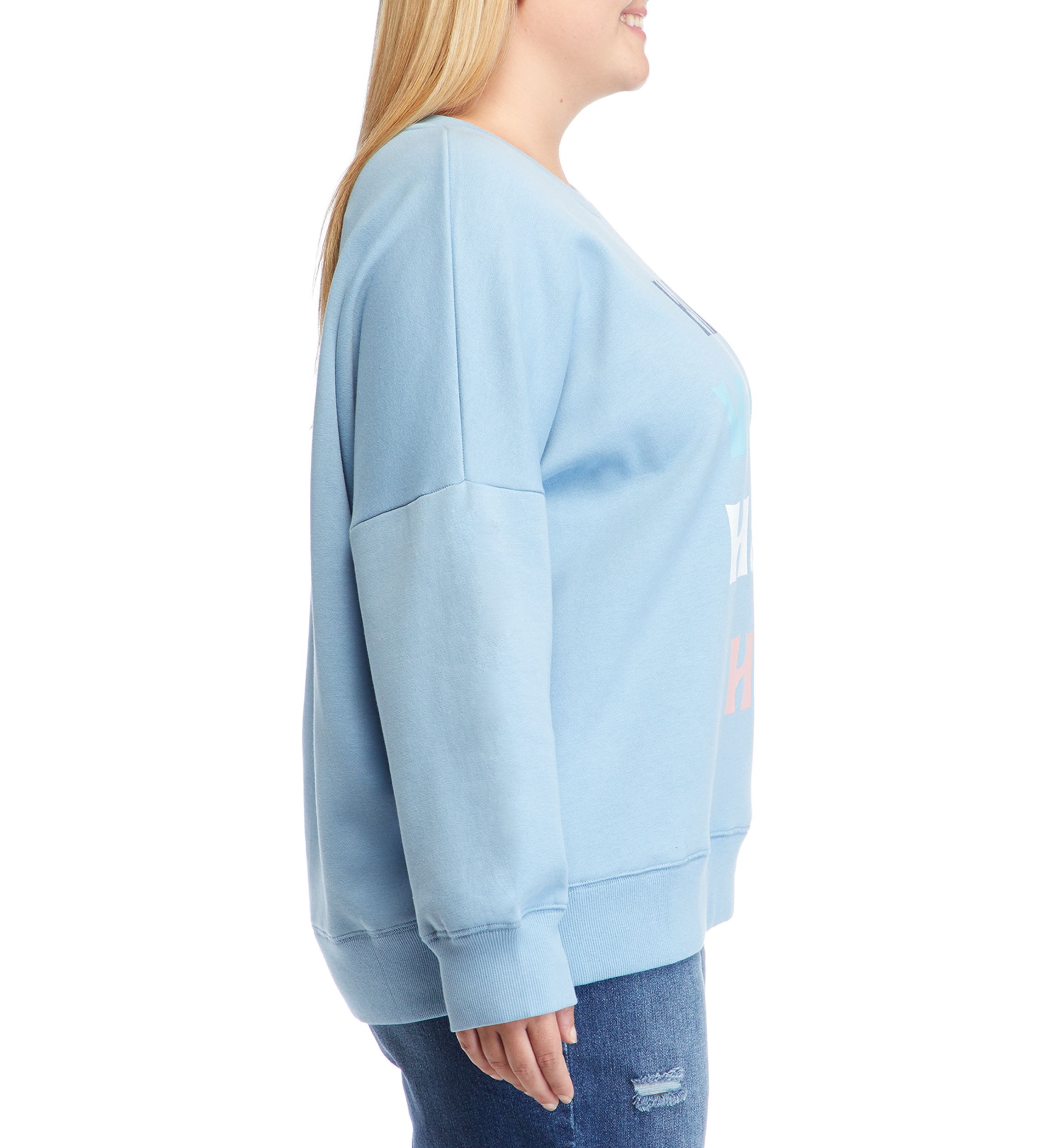 Soft Shop Plus Size Virtual Happy Hour Sweatshirt