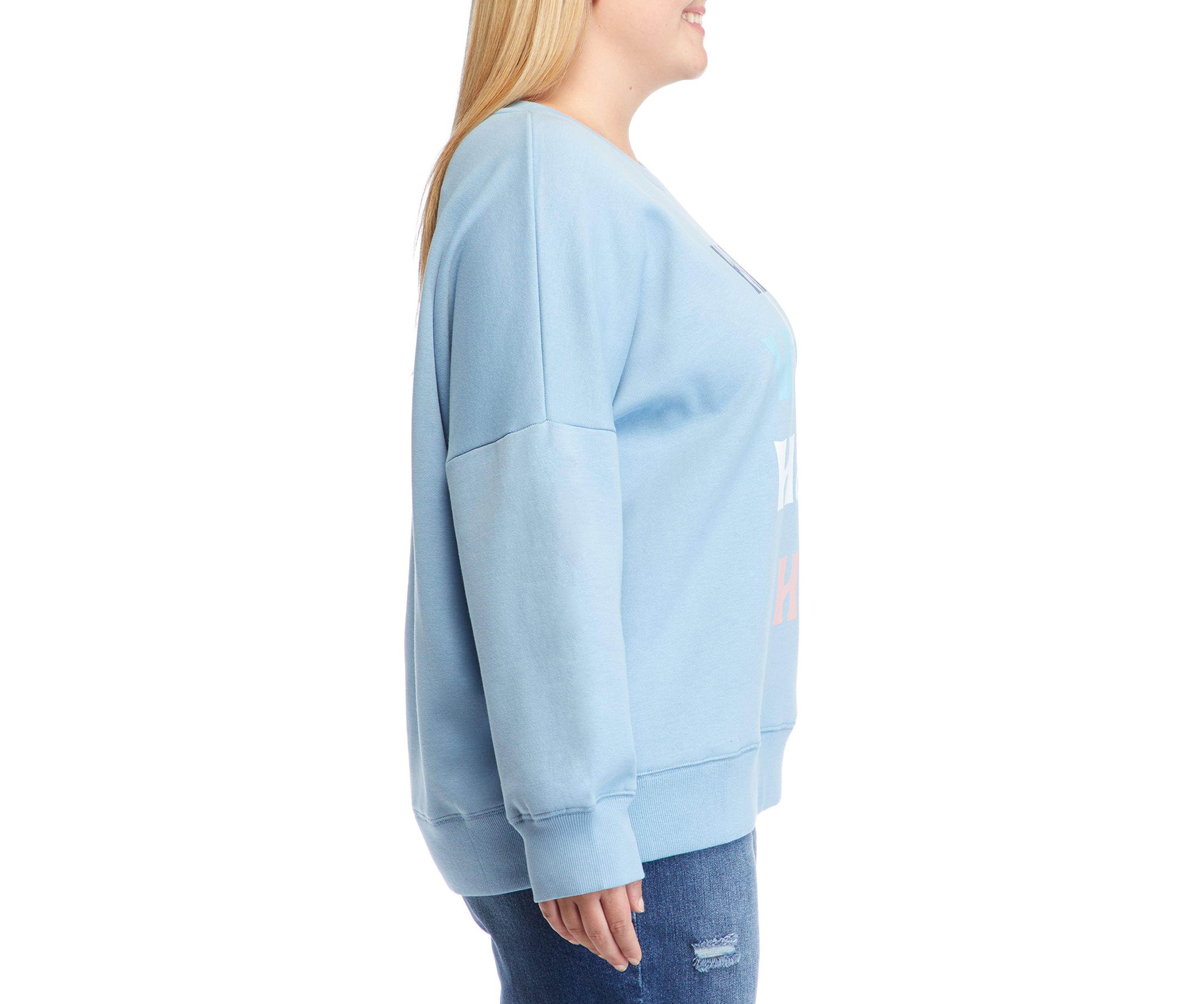 Soft Shop Plus Size Virtual Happy Hour Sweatshirt