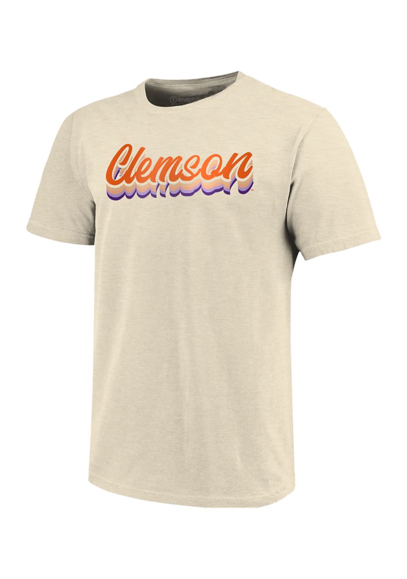 NCAA Clemson Tigers Tri-Color Script T-Shirt