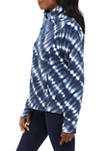 Long Sleeve Printed Lightweight Fleece Pullover