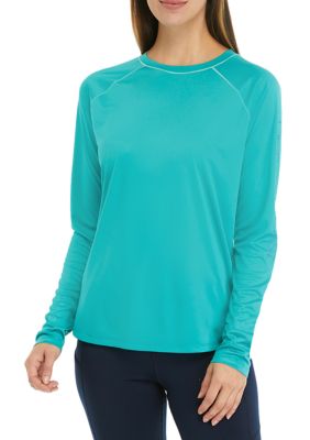 Ocean + Coast® Long Raglan Sleeve Outdoor Rashguard | belk