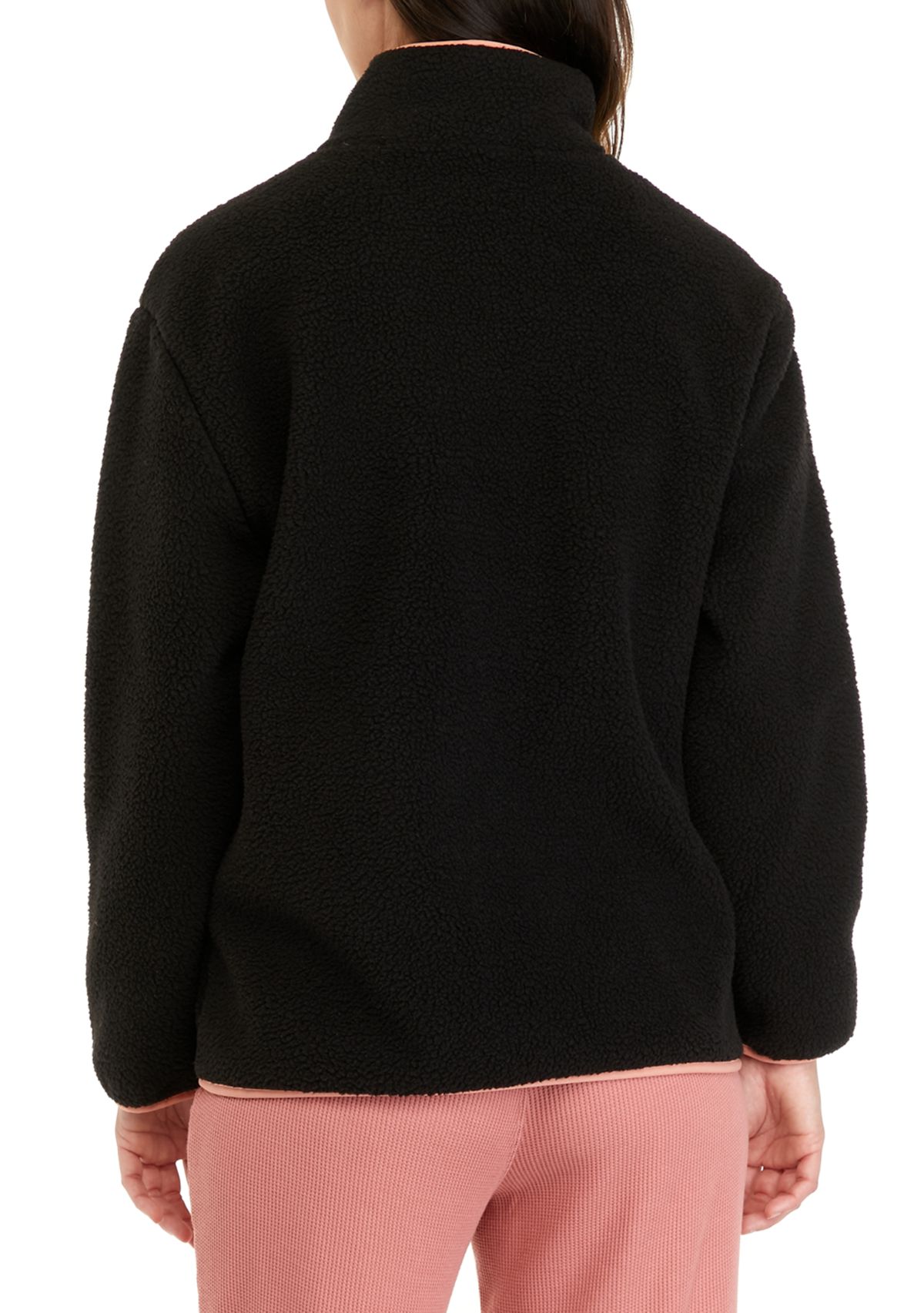 Womens Sherpa Full Zip Jacket