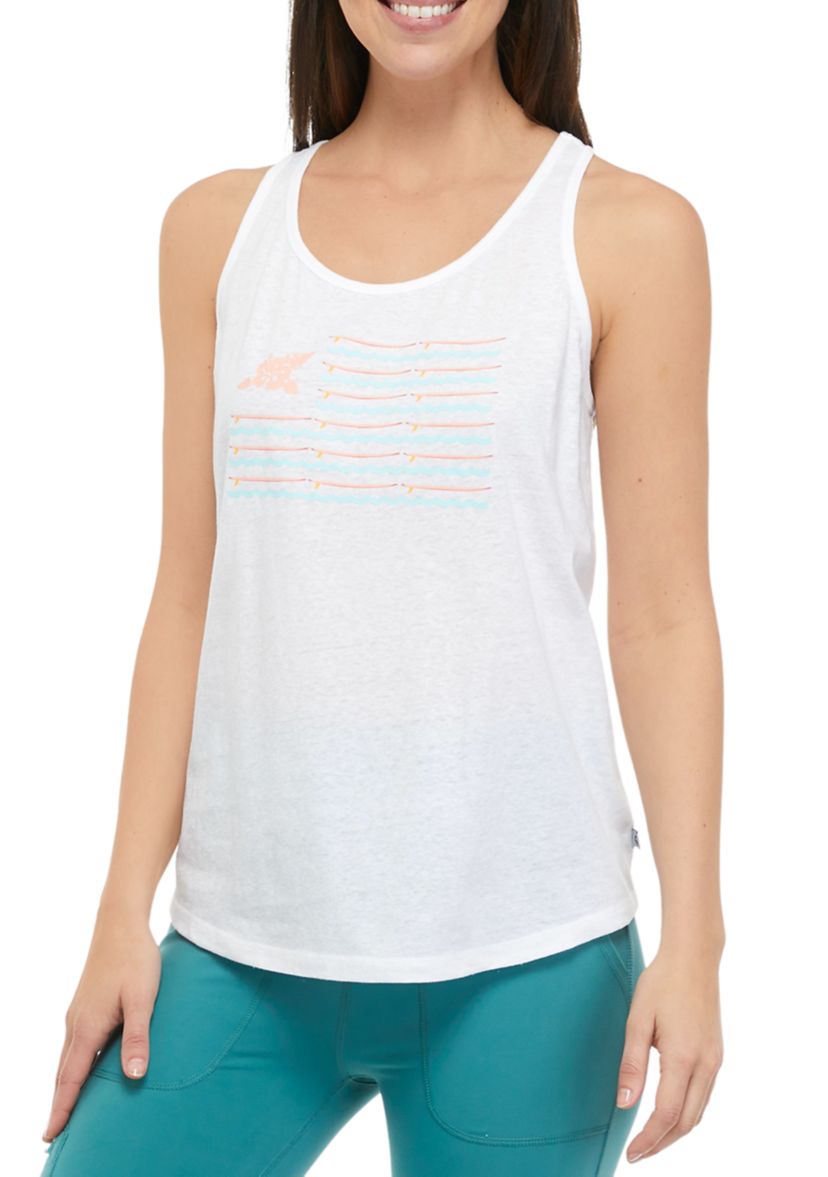 Womens Graphic Racerback Tank