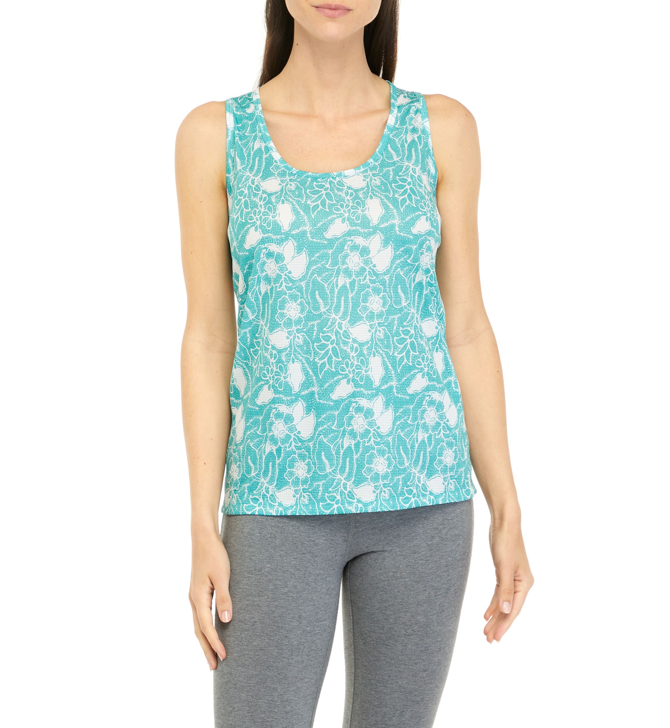 Printed Racerback Tank 