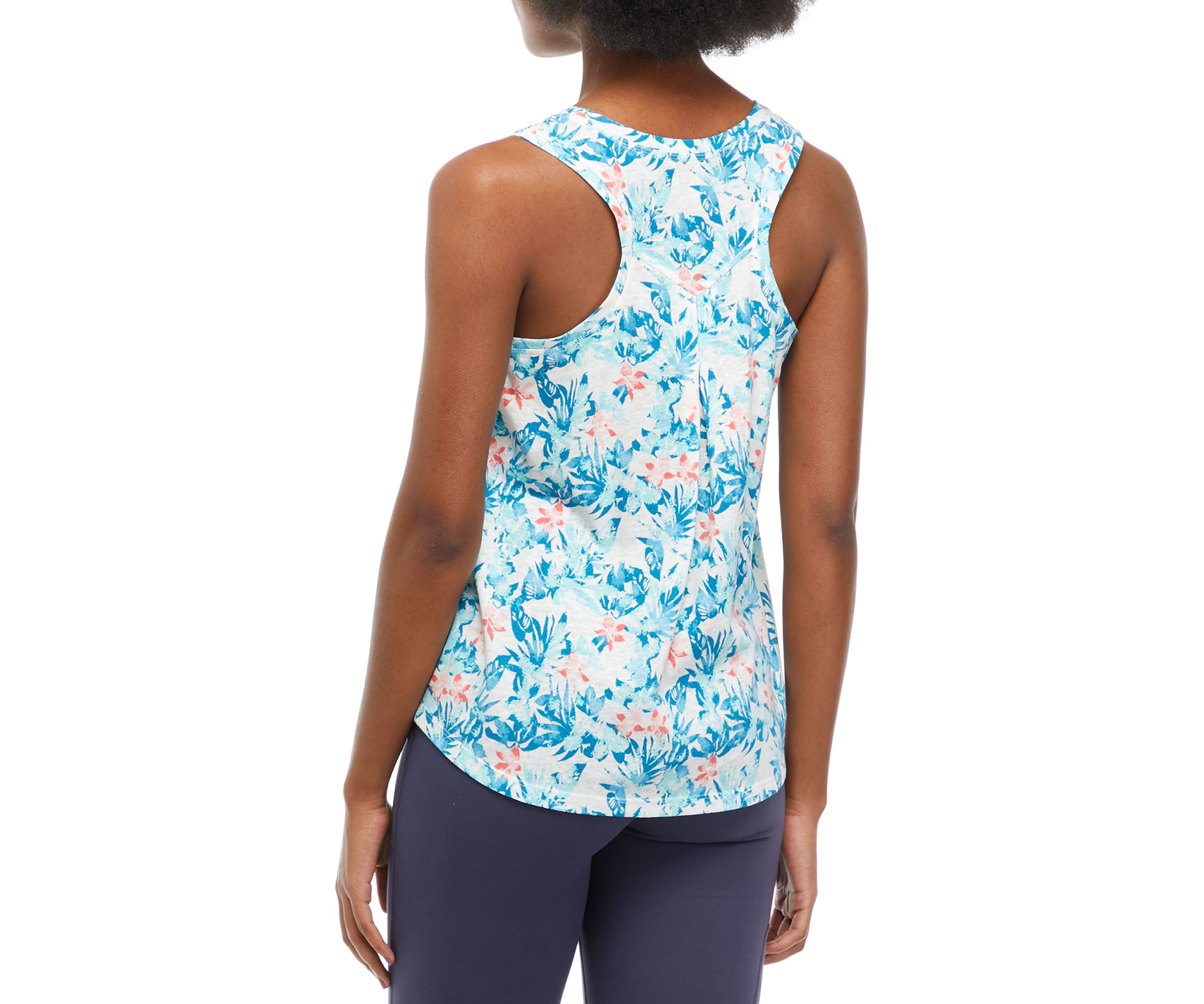 Womens Tribal Print Racerback Tank Top