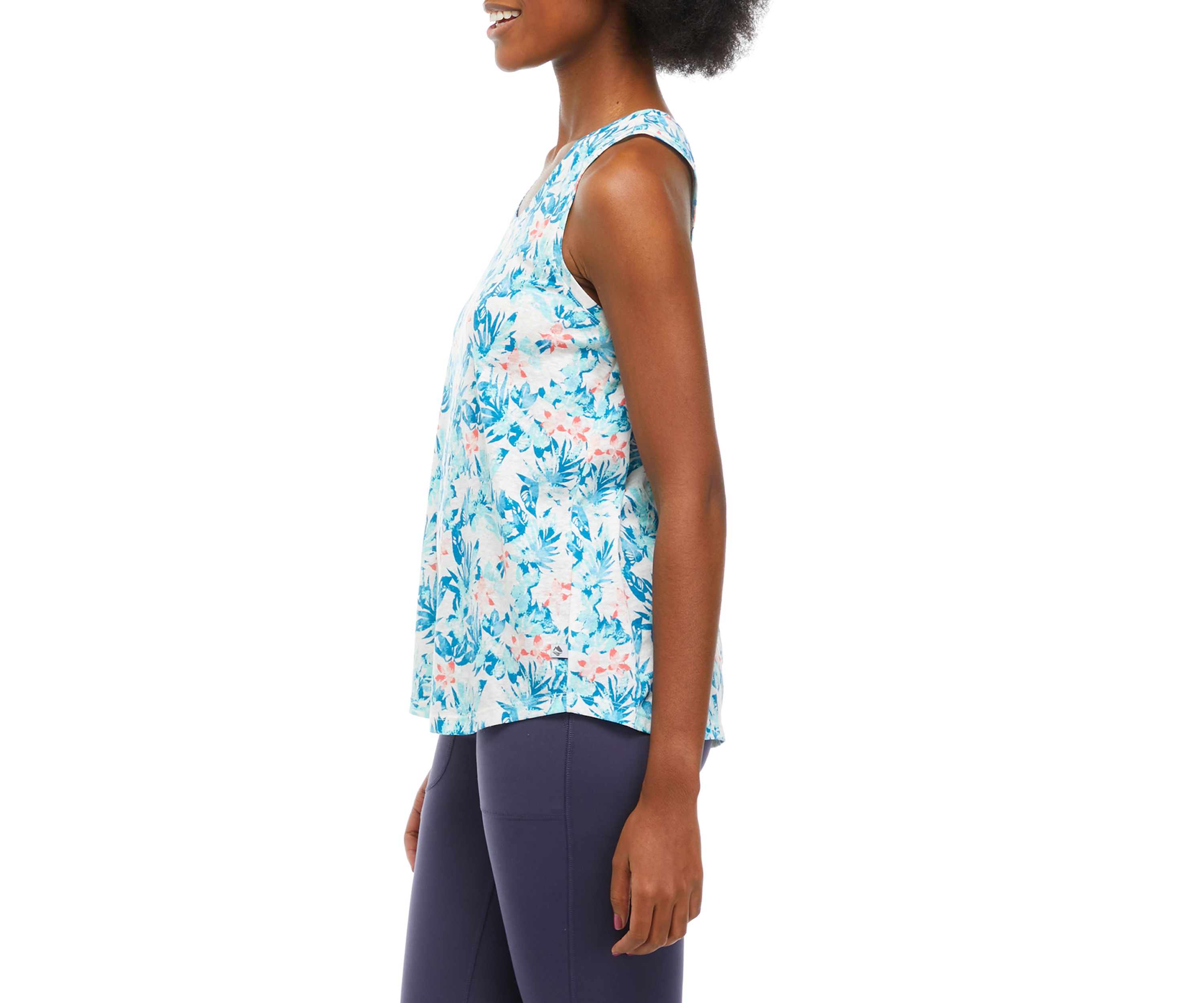 Womens Tribal Print Racerback Tank Top