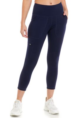 Ocean Coast Women s Capri Cargo Leggings belk