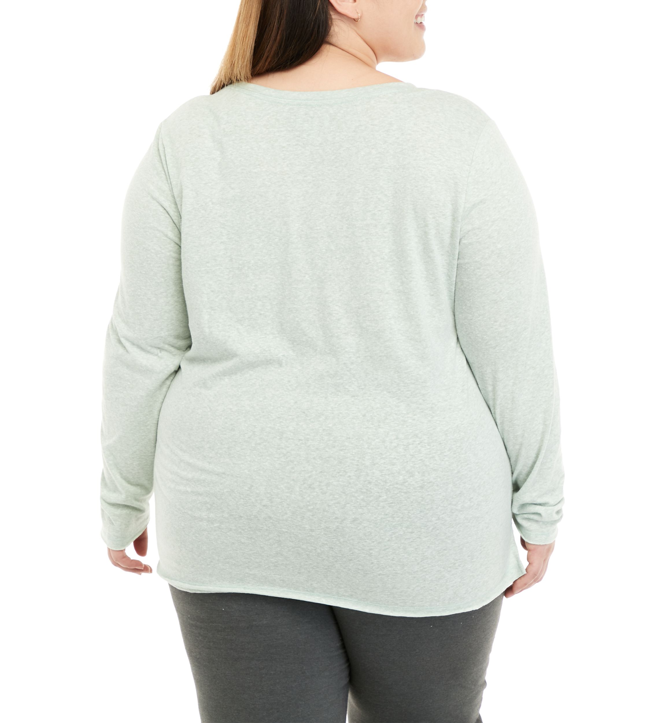 Plus Size Long Sleeve Graphic T-Shirt