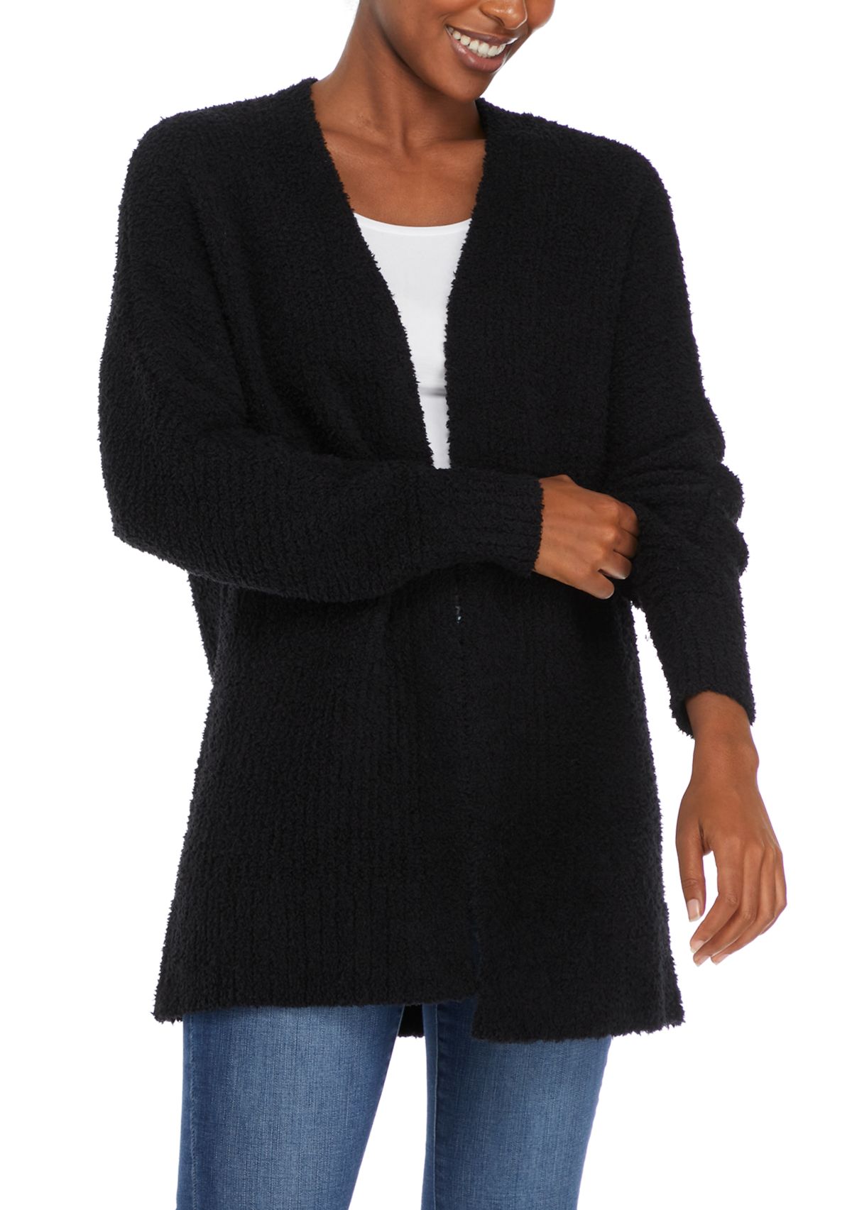 Womens Cozy Rib Cardigan 