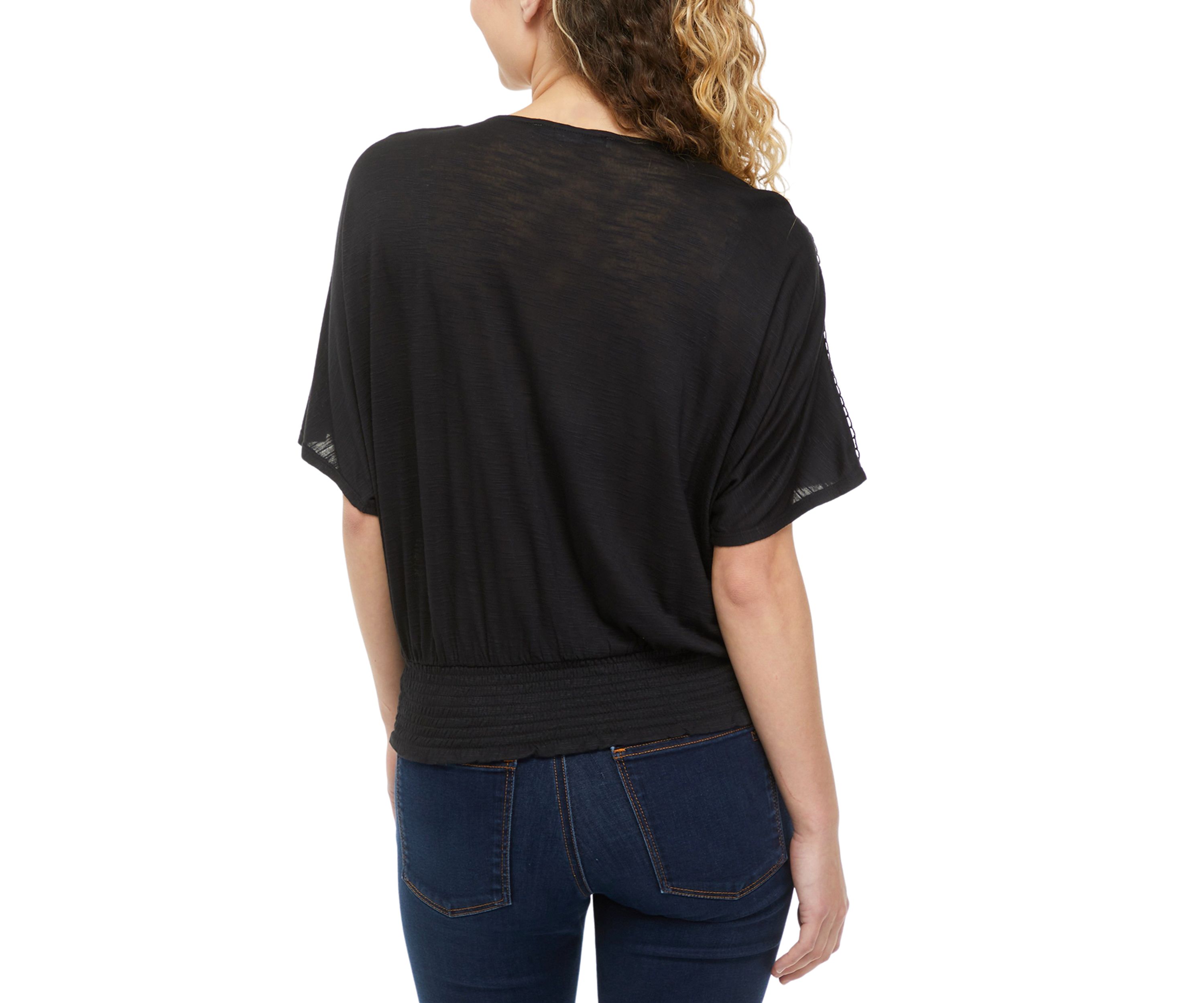 Womens Framed Lace Top 