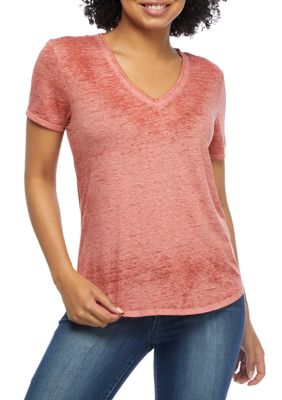 Burnout Americana V-Neck Tee