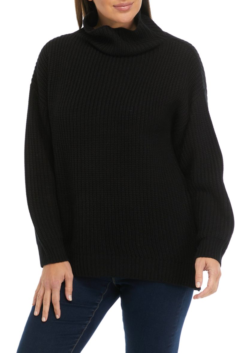 Funnel Neck Pullover 