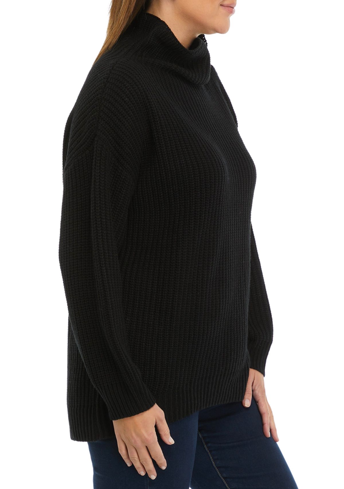 Funnel Neck Pullover 