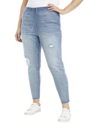 Jessica Simpson Plus Size High Rise Skinny Jeans | belk