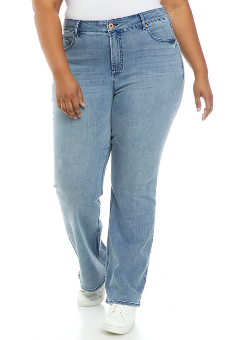 American Rag Plus Size High Rise Flared Jeans